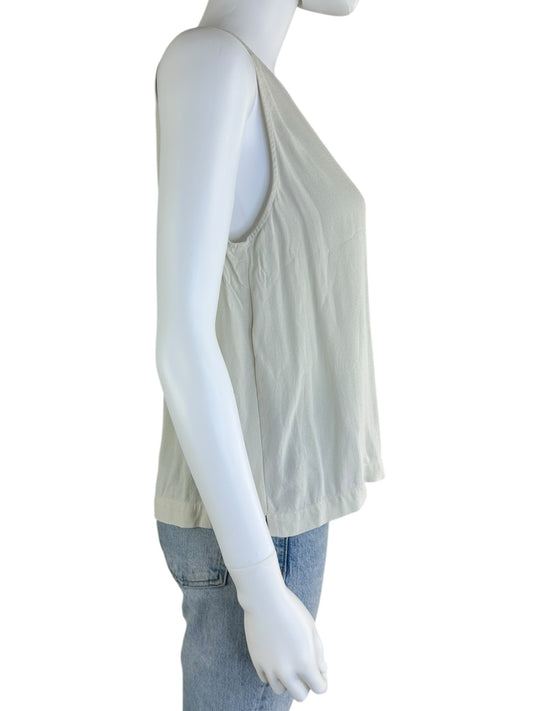 EILEEN FISHER Tan 100% Silk Tank Size S