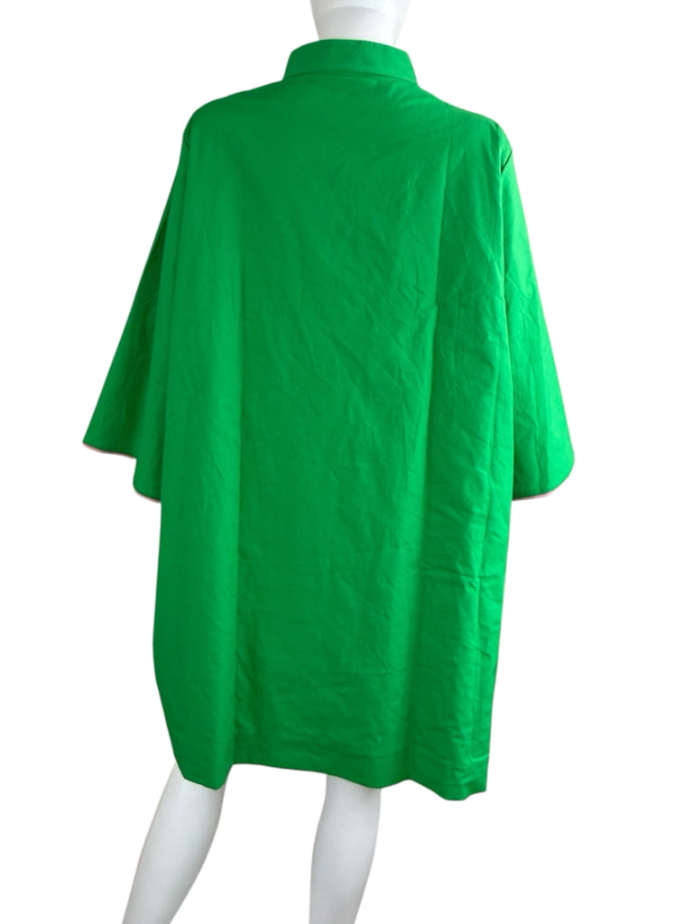 House of MBR NWT Jockey Green Bouvier Shift Dress Size 4