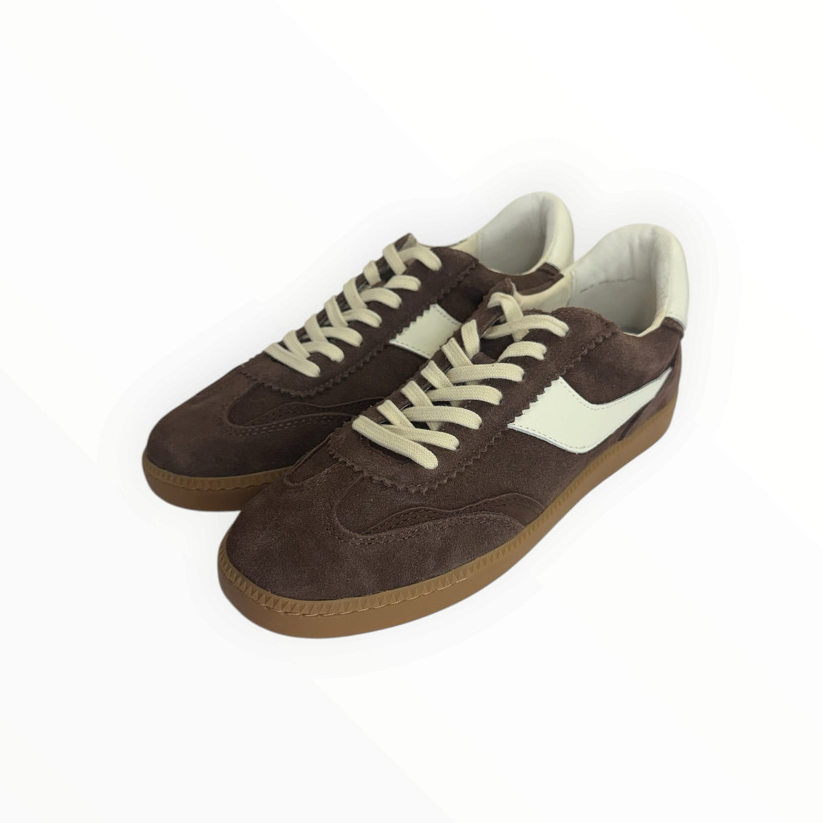 Dolce Vita Brown Suede Notice Sneakers Size 10
