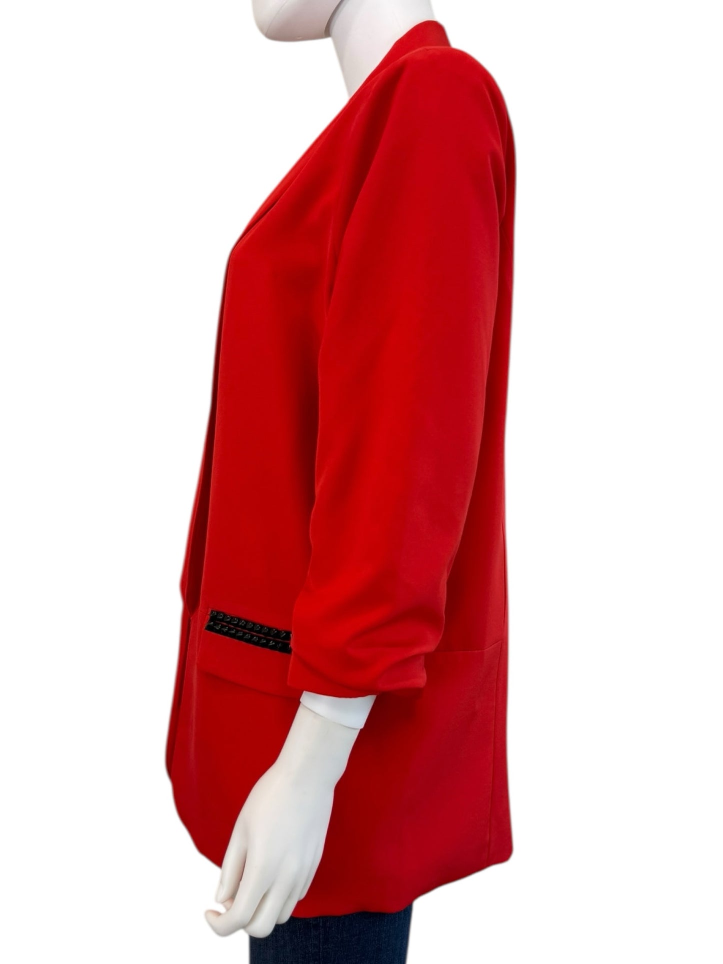 MOVING FORWARD DESIGNS Gameday Red Razorback Blazer Size L