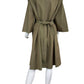 GIVENCHY NWT Olive 100% Cotton Shirt Dress Size M