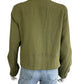 VIGOSS NWT Green Asymmetrical Zip Jacket Size L