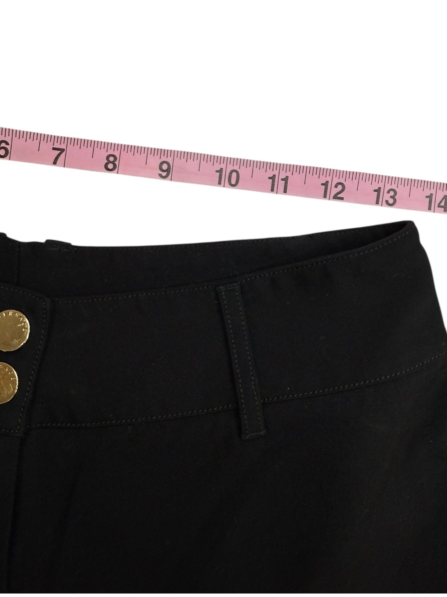 VERSACE Black Wool Trousers Size 40