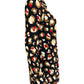 JUDE CONNALLY Black Retro Leopard Print Top Size M