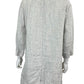 EILEEN FISHER White Striped 100% Organic Linen Dress Size S