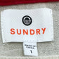 SUNDRY Colorblock Wool Sweater Size M