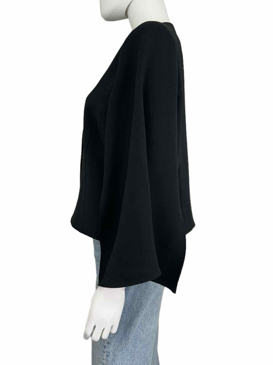 Alberto Makali Black Cape Dress Jacket Size XL