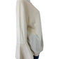 BANANA REPUBLIC Cream 100% Cashmere Sweater Cardigan Size L
