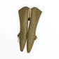 Freda Salvador Beige Jada Square Toe Ballet Flats Size 8.5
