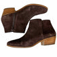 Jack Rogers Chocolate Brown Suede Bailee Booties Size 9