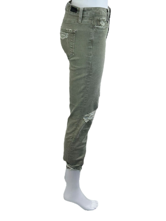 PAIGE Army Green Jeans Size 27
