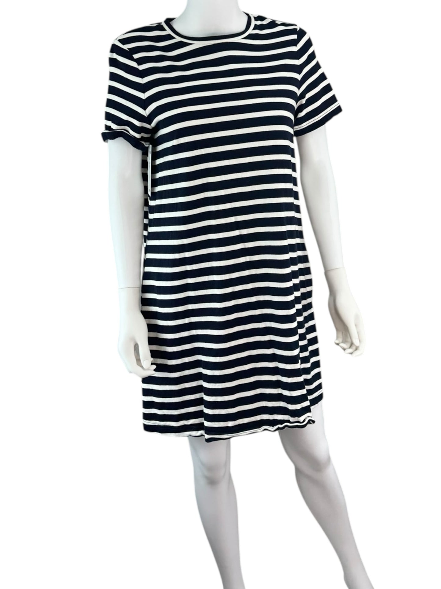 Kate Spade Navy Striped Casual Dress Size M