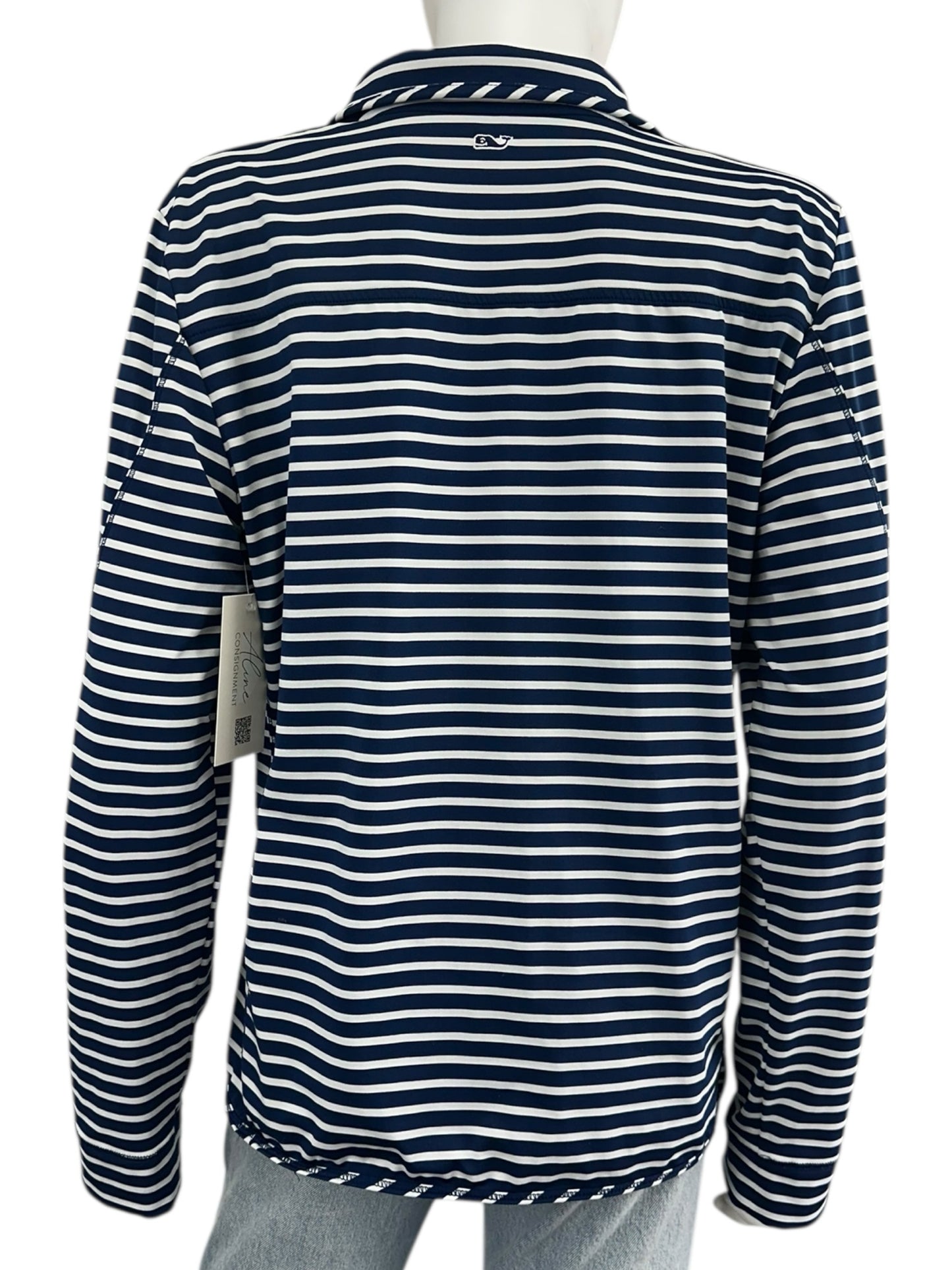 vineyard vines Navy Striped The Shep Shirt Size L