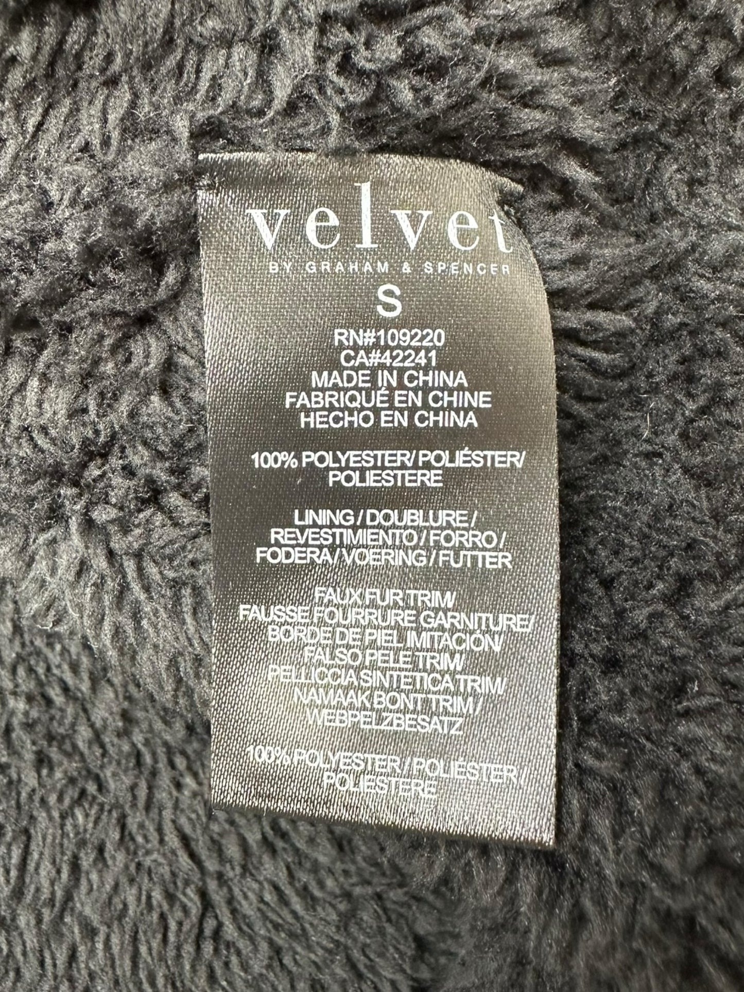 velvet BY GRAHAM & SPENCER Coat Size S