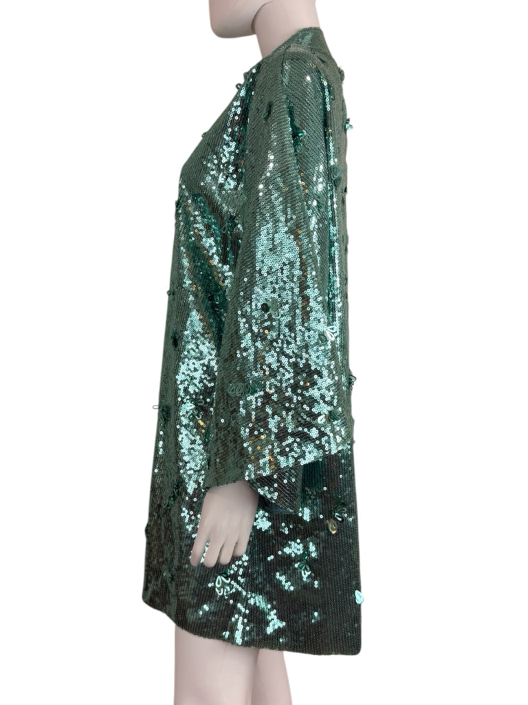 LA VIE STYLE HOUSE NWT Mint Sequin Mini Cocktail Dress Size O/S
