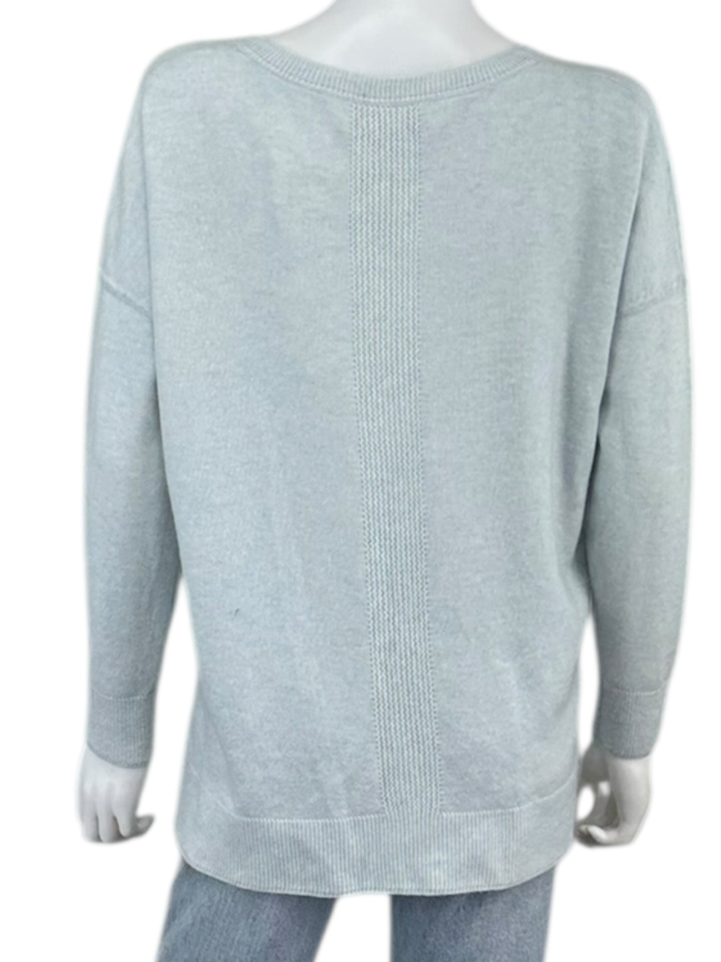 PURE Collection Blue Wool Sweater Size 6