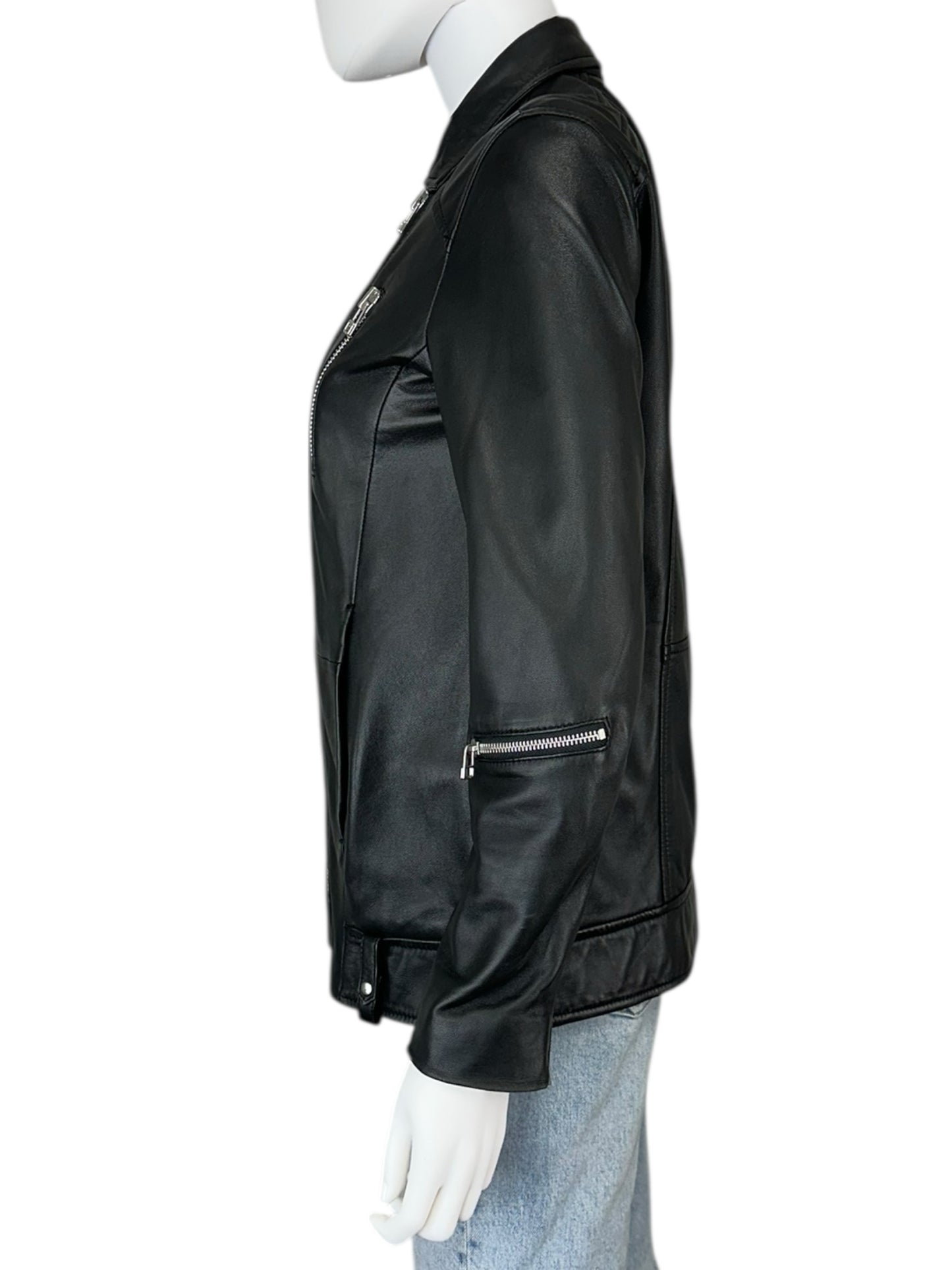 mango Size XS Jacket - Leather