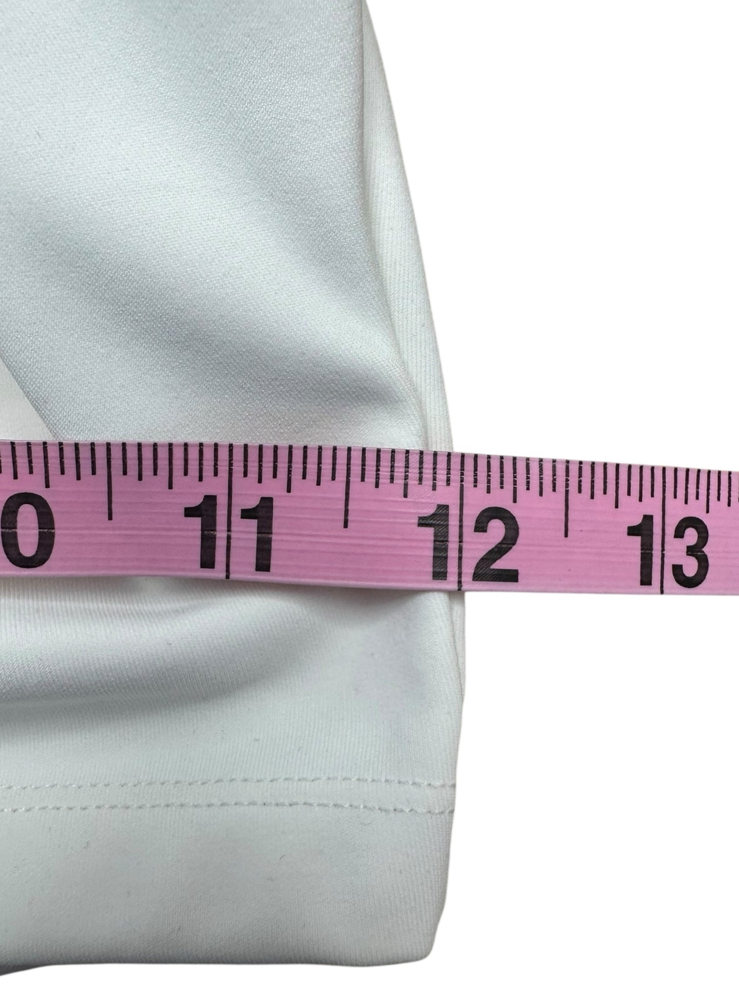 Port De Bras White Athletic Top Size S