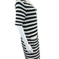SANCTUARY NWT Black Striped Sweater Dress Size M