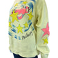 Madhappy Yellow Apple Pan Pie Fleece Sweat Shirt Size S