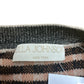ULLA JOHNSON Brown Plaid Sweater Top Size S
