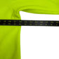 Dudley Stephens Neon Yellow Highland High Low Fleece Top Size XL