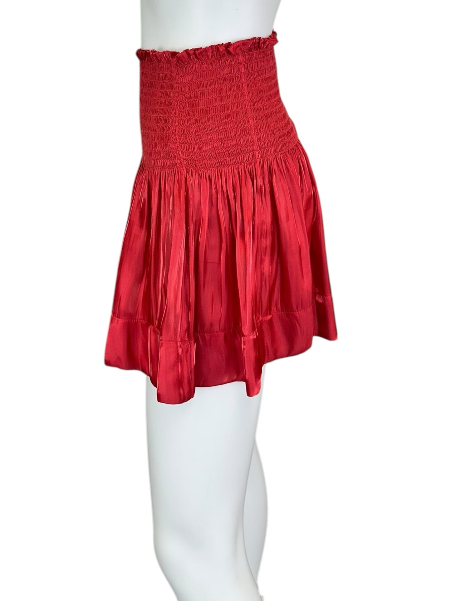KOCH Red High Waisted Shorts Size S