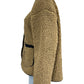 J. Crew NWT Brown Sherpa Jacket Size M