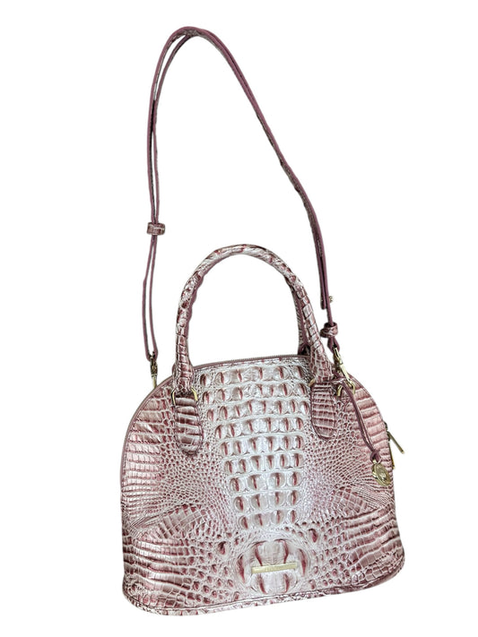 Brahmin 'Pink Icing Melbourne' Shoulder/Crossbody Designer Handbag