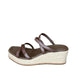 Paige Brown Leather Wedges Size 9.5