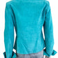 CARLISLE 100% Suede Aqua Jacket Size 6