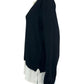 Adrianna Papell NWT Black Twofer Sweater Size XL