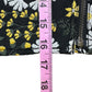 LOFT Black Floral Jacquard Moto Jacket Size 0