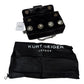 KURT GEIGER NWT Black Velvet Mini Kensington Crossbody Purse