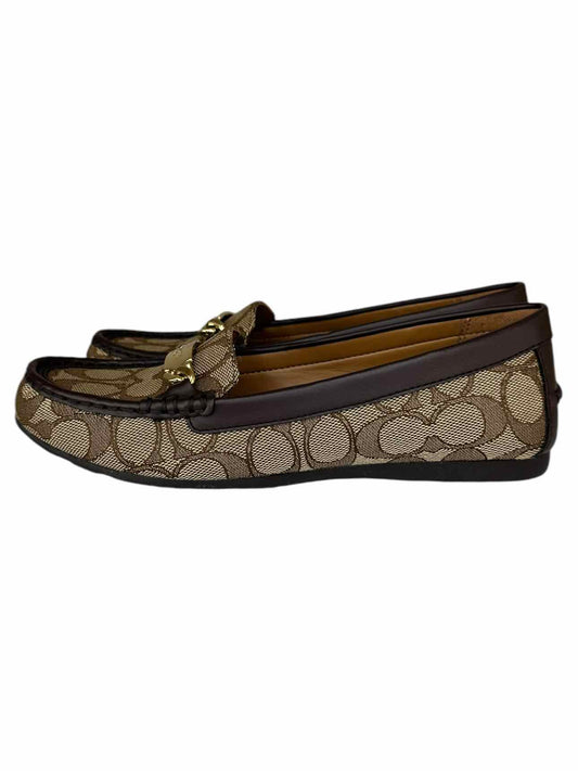 coach Signature Loafers Size 6