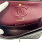 CHANEL vintage Black Medium Classic Designer Handbag