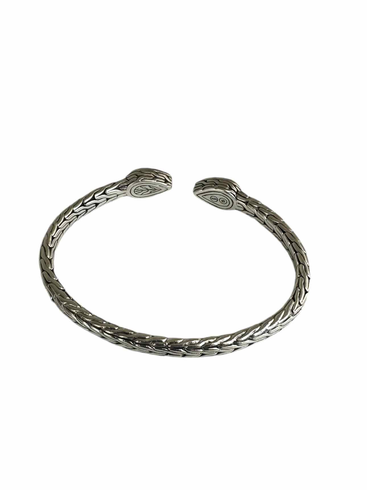 John Hardy 925 Hammered Head Cuff Bracelet