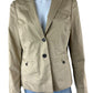 BANANA REPUBLIC NWT Khaki 100% Cotton Blazer Size 14