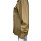 GOOD AMERICAN Tan Pleather Jacket- Casual Size S
