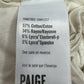 PAIGE White Wide Leg Jean Size 27