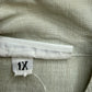 bryn walker Tan 100% Linen Jacket Size 1X