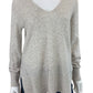 WHITE + WARREN Gray 100% Cashmere Sweater Size XS
