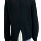 bryn walker Black Linen Blend Sweater Size M