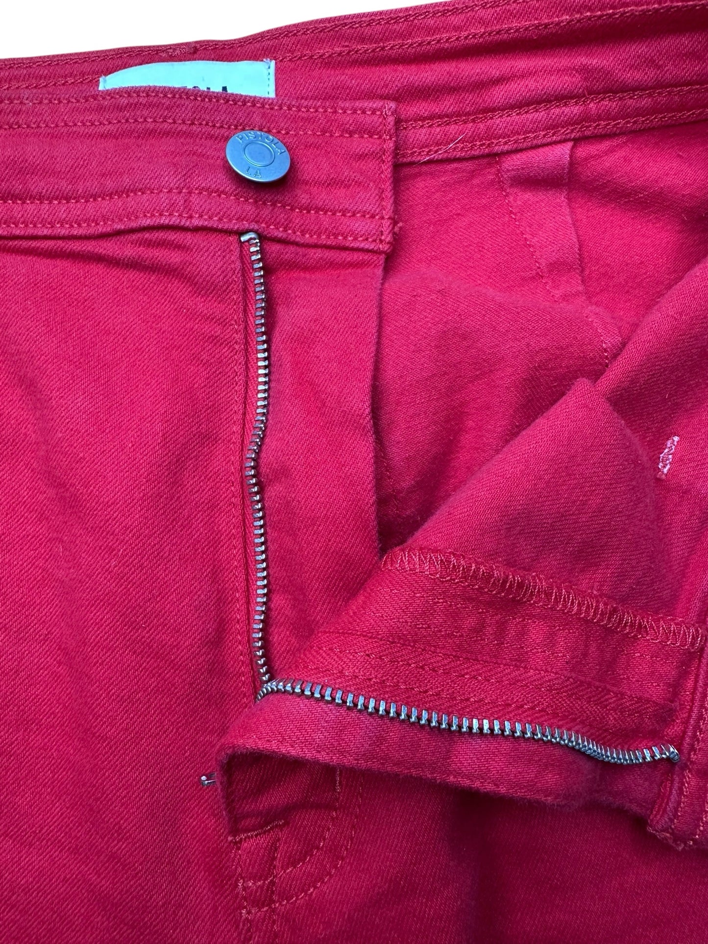 PISTOLA Red Jeans Size 27