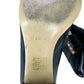 Max Mara Black Leather Colomba Pumps Size 39