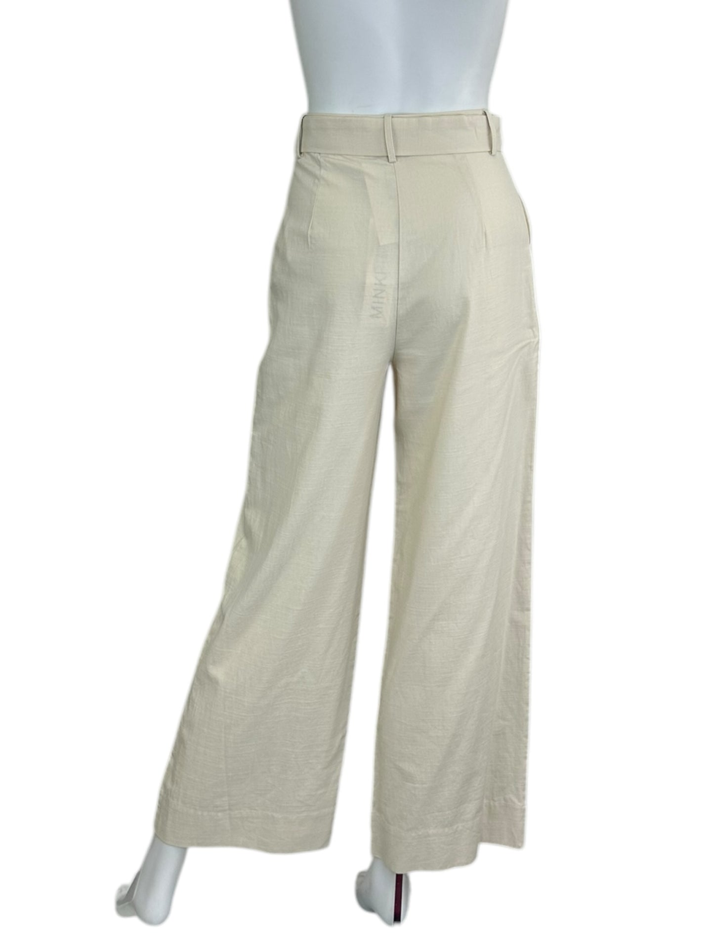 mink pink Cream Wide Pant NWT Size XS