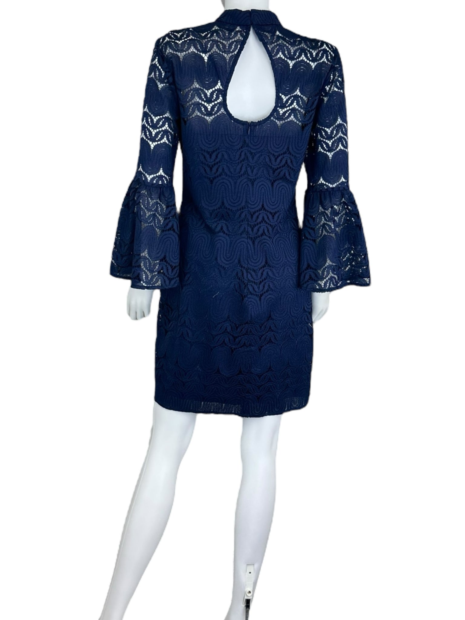 trina turk navy blue dress Trina Turk