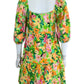 sanctuary NWT Green Floral Linen Sundress Size XS
