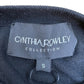 CYNTHIA ROWLEY NWT Black Crewneck Sweater Size S