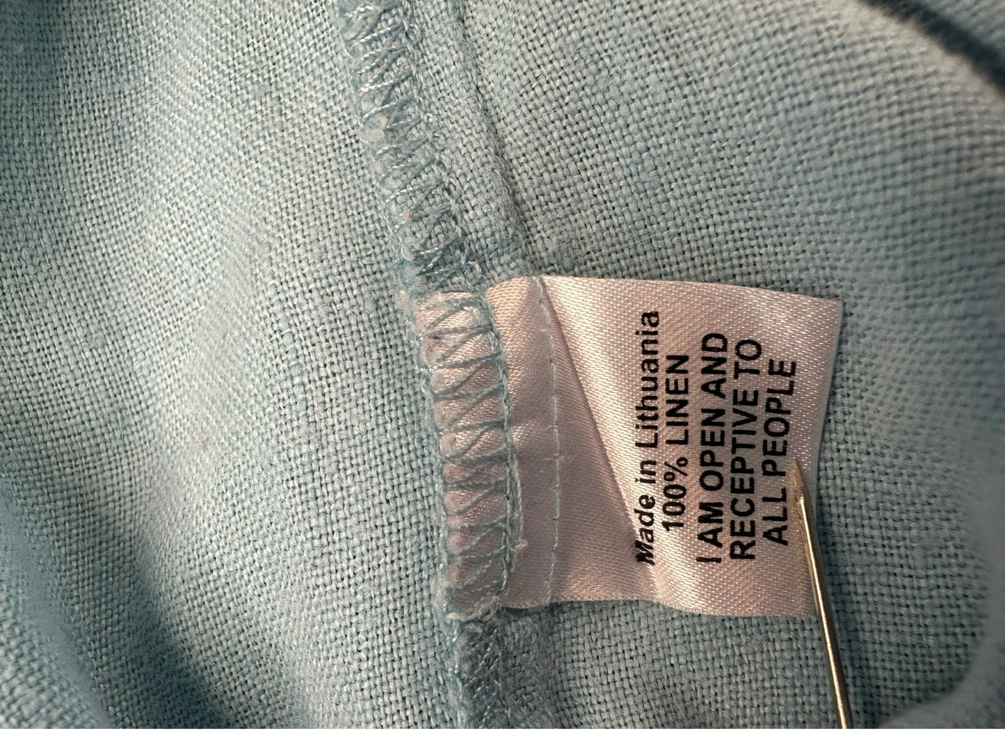 Flax Light blue Pants Size M